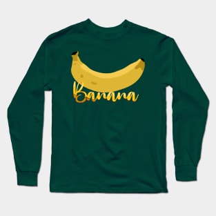 Fruit Indentity Banana Long Sleeve T-Shirt